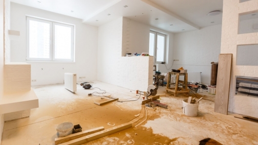 Apartment repair wall repair renovation house renovation home remodeling real estate repair
