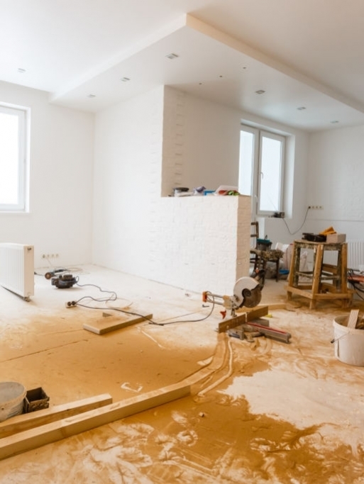 Apartment repair wall repair renovation house renovation home remodeling real estate repair
